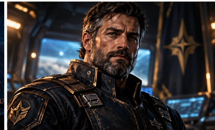 Portrait of Commander Elias Voss